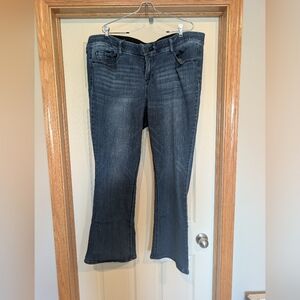 Democracy Dark Blue Flare Jeans Ab Solution